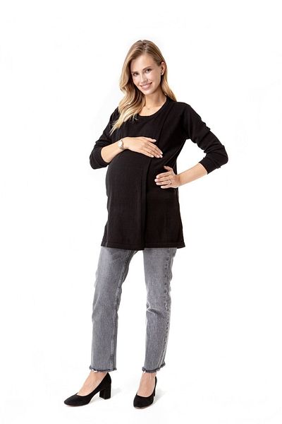 Accouchee Casual Elegance Pregnancy, Breastfeeding and After Knitwear Sweater