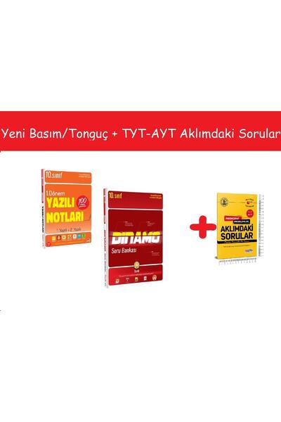 Tonguç Akademi Tonguç 10. Sınıf Yazılı Notları 1. Dönem 1 Ve 2. Yazılı & 10. ...