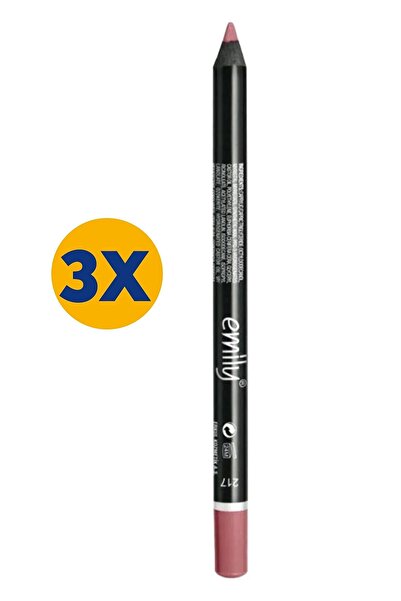 Golden Rose Emily Dudak Kalemi No: 217 3 Adet