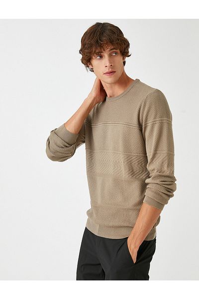 Koton Basic Knitwear Sweater Crew Neck