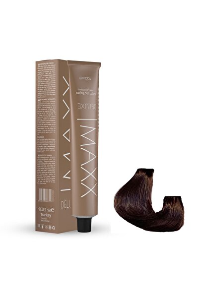Genel Markalar Maxx Deluxe Tüp Boya 6.77 Işıltılı Kahve 60 Ml X 2 Adet + Sıvı...