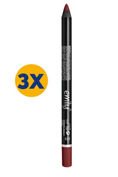 Golden Rose Emily Dudak Kalemi No: 223 3 Adet