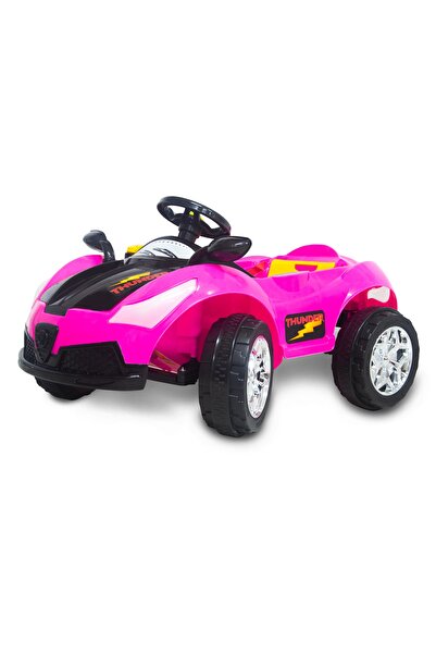 UJ Toys Thunder 12v Akülü Araba Pembe - Siyah