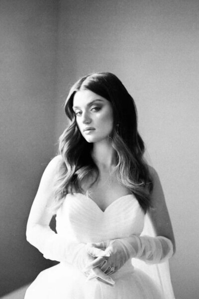 Hayalperest boncuk Λευκά γάντια από τούλι Γάντια ειδικής περίστασης Λευκά γάντια γάντια χορού