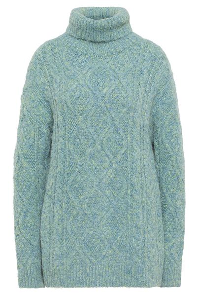 USHA Pullover - Grün - Regular Fit