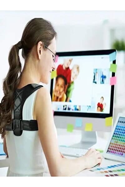 Ankaflex Γυναικείο κορσέ για όρθια στάση σώματος Μαύρο κορσέ για την πρόληψη της καμπούρας στον ώμο στην πλάτη Συσκευή για όρθια στάση σώματος