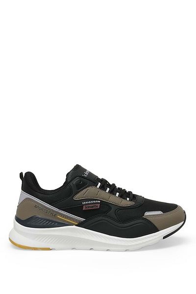 Kinetix Pantofi sport negri Santos Pu Ckr00272
