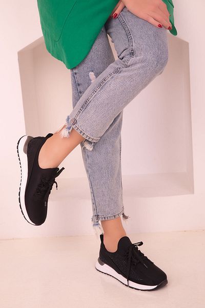 SOHO Women's Black Sneakers 17884