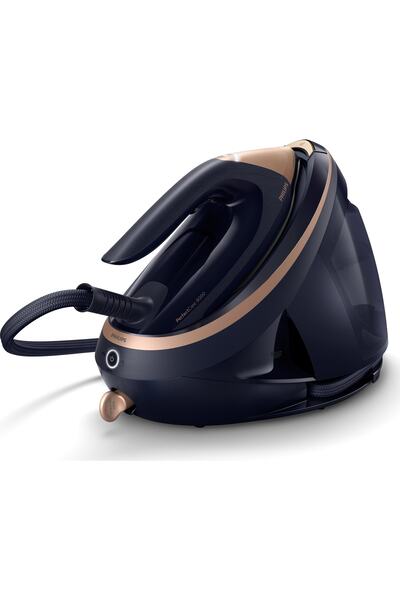 Philips Perfectcare Buhar Kazanlı Ütü, 9 Bar Buhar , Otomatik Taban Sıcaklığı Ayarı, 3100w, Lacivert-gold