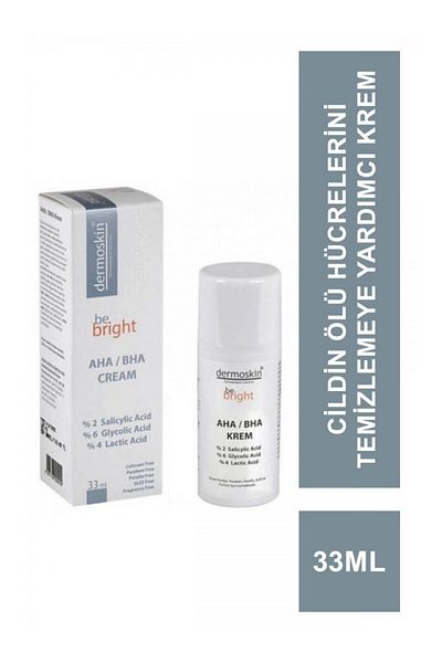 Dermoskin Be Bright Aha/bha Cream - 33 Ml