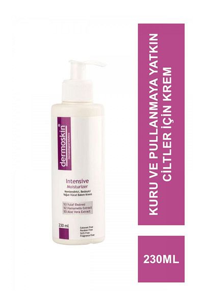 Dermoskin 230 Ml Intensive Moisturizer - Body Care Cream Moisturizer
