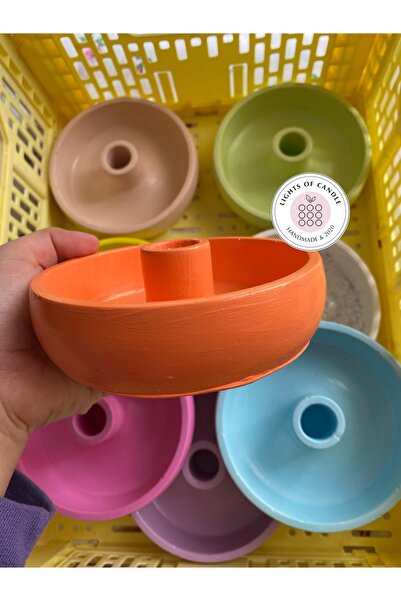 lıghts of candle handmade & 2020 El Yapımı Beton Şamdan /palo Santo Tütsülük ...