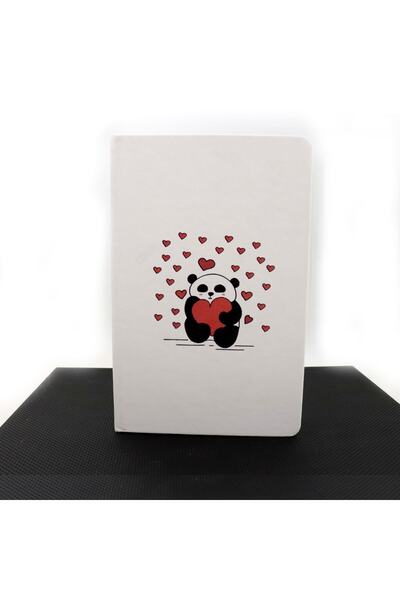 PİGADO Термична кожа Щастлива двойка с мотиви Еластична тетрадка