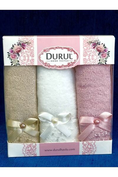 Durul 3-шаровий мереживний кухонний рушник з 100% бавовни