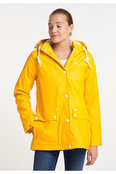 Icebound Regenjacke ve Sahte Kürk Innenfutter şehir yağmuru