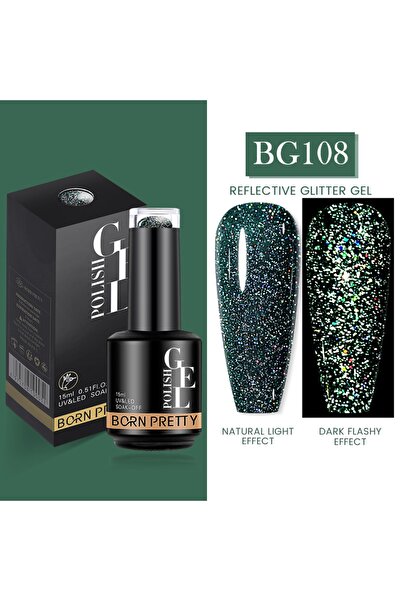 Born Pretty Pro New Serıes 15 Ml Reflectıve Flash Uv Gel ( Yeni Seri Reflektö...