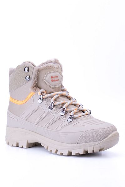 en7 Μπεζ Unisex Thermo Sole Furry Outdoor Shoes T40