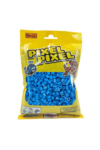 Pixel Pixel 3000 τεμάχια μίντι χάντρες ανοιχτό μπλε | Χάντρες κατάλληλες για ...