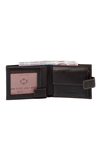 Tergan Кафяв кожен унисекс портфейл 01638a98