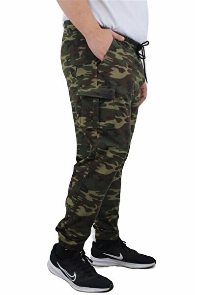 Starbattal Commando Camouflage μεγάλου μεγέθους ανδρική φόρμα - 23501 Χακί