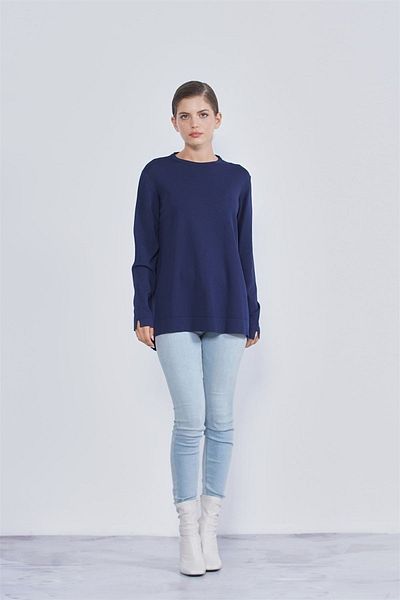 Remsa Mayo Nuss Mercerized Standard Tunic Ns-22y-902tnk Navy Blue