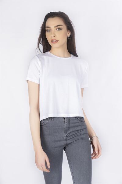 Miss Murem Casual Basic Blouse-white