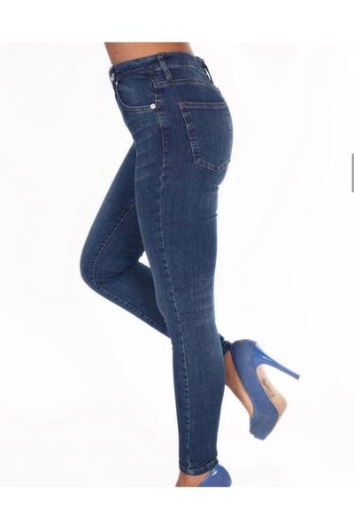LAMİRAMOOD Spreyli Super Skinny Mavi Ultra Esneklik(LİKRA) Jean