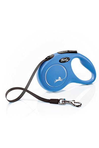 Flexi New Classic Small 5 m Blue Dog Walking Leash