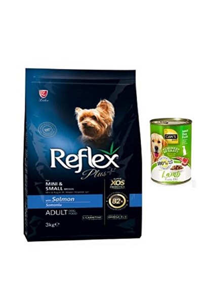 Reflex Plus Dog Mini Small Adult Küçük Irk Yetişkin Köpek Maması 3 Kg Somon Balıklı