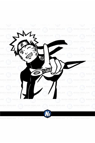 Oracal Nasa Reklam 20x22 Cm Naruto Uzumaki Naruto Oto Sticker Araba Cam Sticker