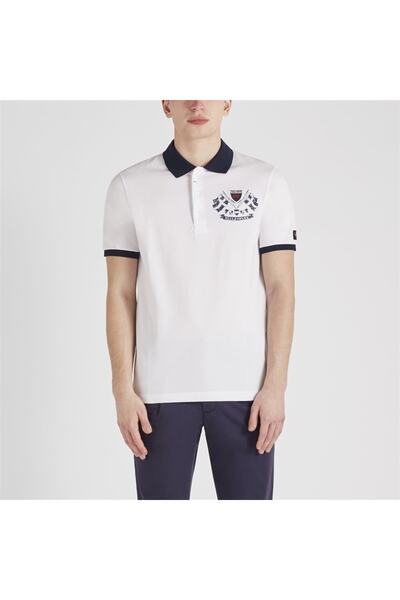 PAUL&SHARK Tricou polo tricotat pentru bărbați C.w. bumbac
