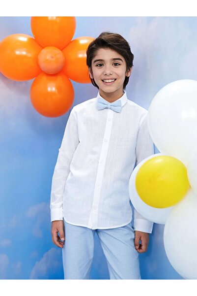 LC Waikiki Long Sleeve Boy's Shirt and Bow Tie from Aymira Clothing