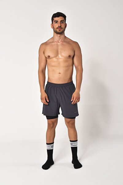 Whitefin Tights Shorts Gray