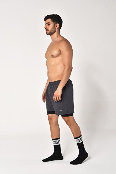 Whitefin Tights Shorts Gray