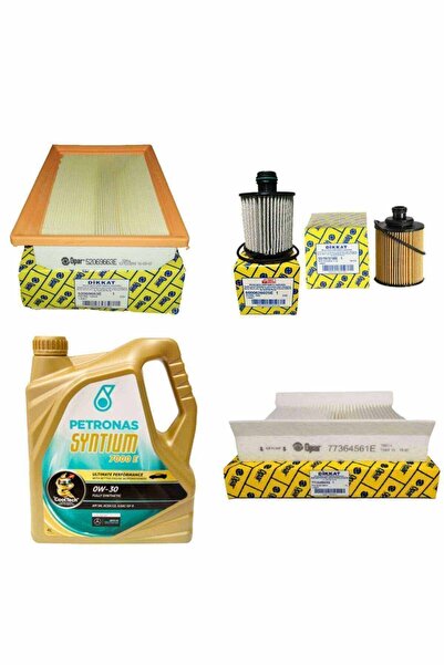 OPAR Fiat Egea Euro 6 1.3 Multijet Filtre Bakım Seti 2016-2020 Model 95 Bg [3+1-otodeposuset5396a]