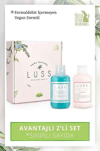 LUSS Passiflora 275 Ml Conditioner Set - Herbal Keratin