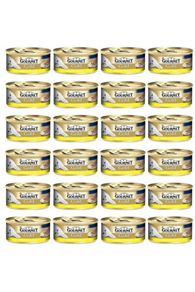 Purina Gourmet Gold Kıyılmış Tavuklu Konserve Yetişkin Kedi Maması 24 X 85 G