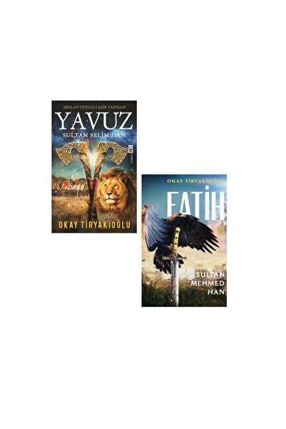 Timaş Yayınları Okay Tiryakioğlu 2 Kitap Set / Yavuz Sultan Selim Han - Fatih...