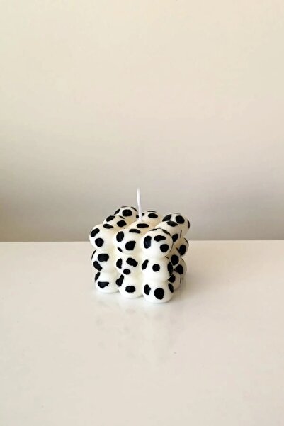 Mumbox mutluluk mum şeklinde Siyah Beyaz Inek Bubble Cow Desen Dekoratif Koku...