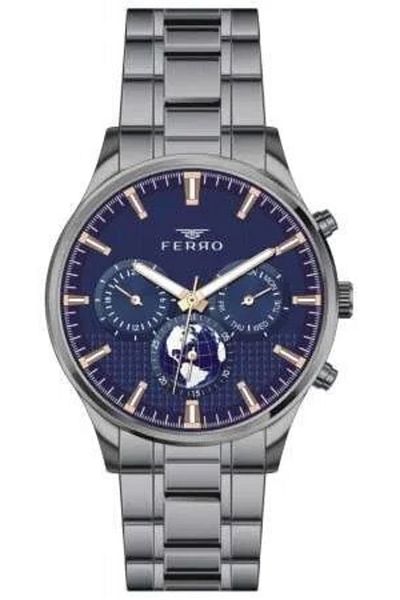 Tesbihane Black Steel Cord Men's Wristwatch Th-fm31215a-v3
