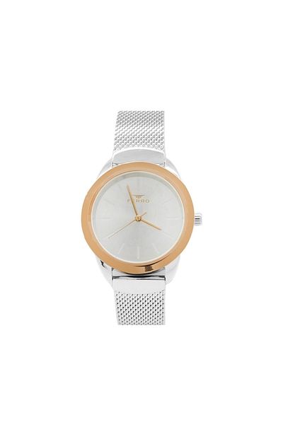 Tesbihane Silver Color Straw Cord Women's Wristwatch Th-f21073c-e