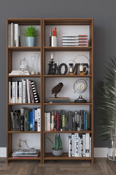 Haus Modüler Haus 10 Bölmeli Kitaplık