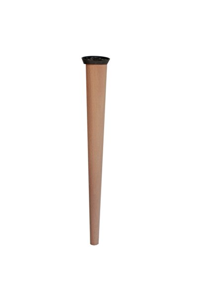 webkapinda 1 Adet Ahşap Konik Bebek Aktivite Masası Ayağı 39cm