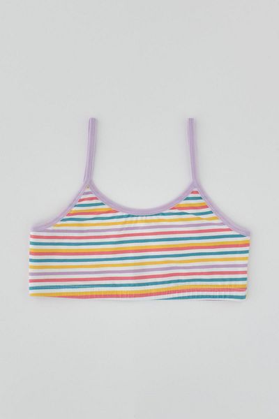 Dagi Lila gemustertes Bustier
