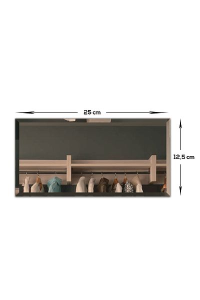Decorita Sconce Mirror| Bronze Mirror| Set of 4| 12.5cm X 25cm
