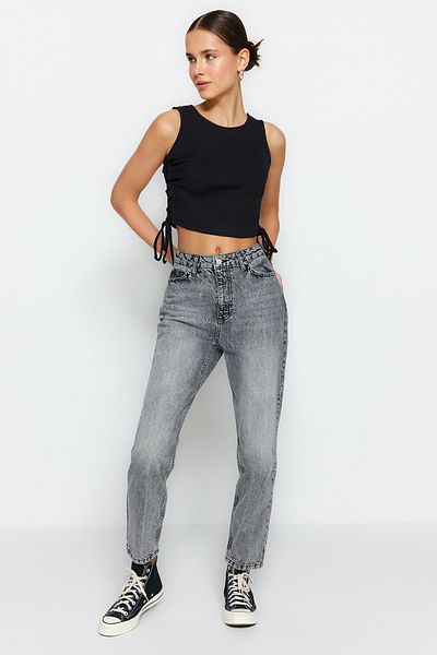 Trendyol Collection Jeans - Grau - Mom