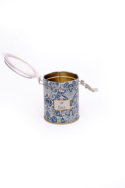 EVLE Er082-5k Azulejos Salt Patterned Spice Shaker 0.6 Lt