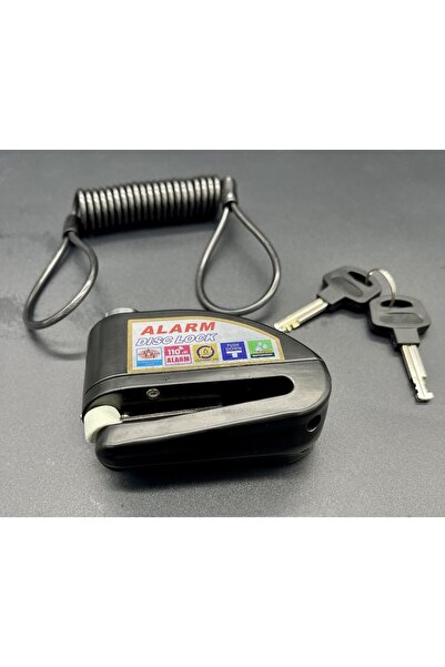 MTO 110 Db Siyah Alarımlı Disk Kilidi