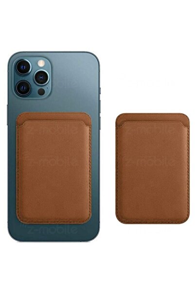 piblue Δερμάτινη θήκη κάρτας πορτοφολιού Cardsafe με λειτουργία Mag-safe, συμ...