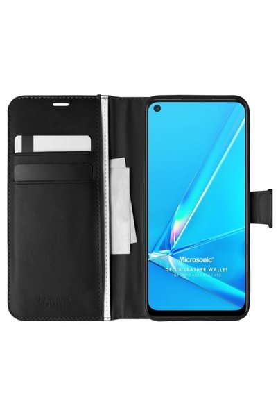 piblue Oppo A92 Case with Stand Cover Protected Black